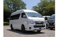 丰田海狮长轴四驱露营车，2.8T柴油机，内部U型沙发大床睡3人