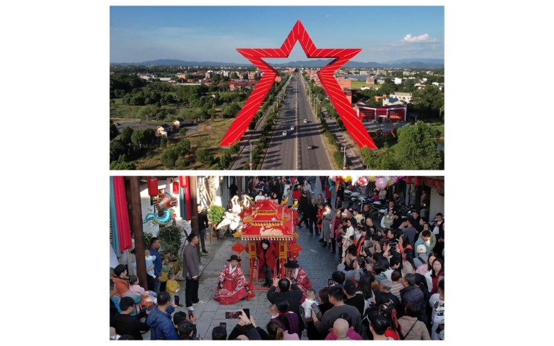 新时代中国调研行之文化中华·红色遗址焕新记｜红色故都里的“网红”小镇