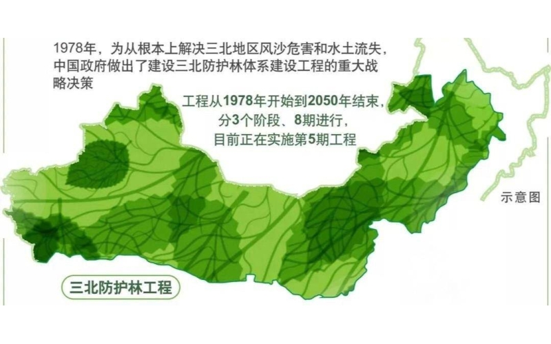 中国“三北”工程再进阶，治沙实力，全球点赞！