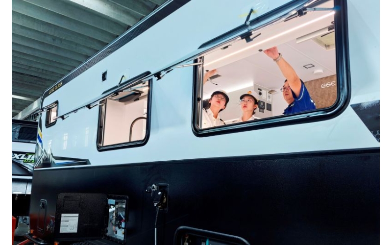 山东省威海市 荣成市莫林汽车科技有限公司房车在内外贸一体化赛道上 “换挡加速”